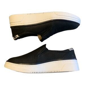 Dr. Scholl's Everywhere Suede Slip-On Platform Sneakers size 9.5 NIB